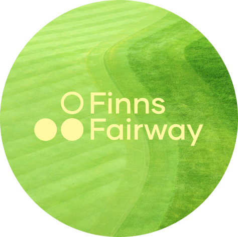 Finns Fairway med en fairway i bakgrunnen